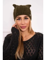 Rabbid K237 khaki fleecová čepice Rabbid K237 khaki fleecová čepice