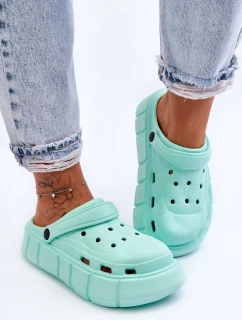 Dámská pěnová platforma Crocs Máta Beckett
