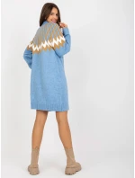 LC SK 0098 šaty.37X modrá LC SK 0098 šaty.37X modrá