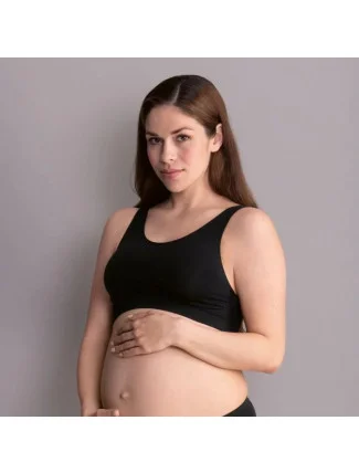 Těhotenský top Seamless 5100 Černá 001 - Anita