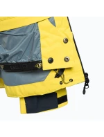 Pánská lyžařská bunda H4Z22 žluto-černá - 4F