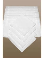 Dámské bílé kapesníky CH-895 kpl=10ks Dámské bílé kapesníky CH-895 kpl=10ks