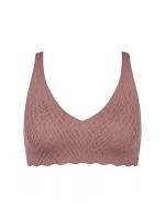 Dámská podprsenka ZERO Feel Bliss Soft bra - BROWN - hnědá 1141 - SLOGGI