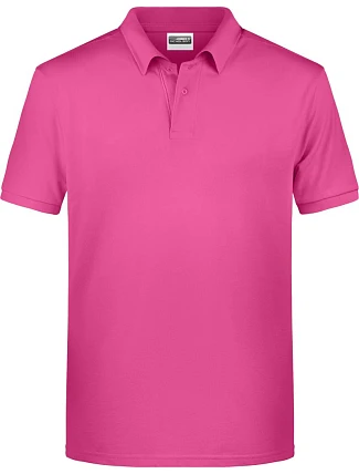 Daiber 8010 Pánské piqué polo z bio bavlny 02.8010 pink Daiber 8010 Pánské piqué polo z bio bavlny 02.8010 pink