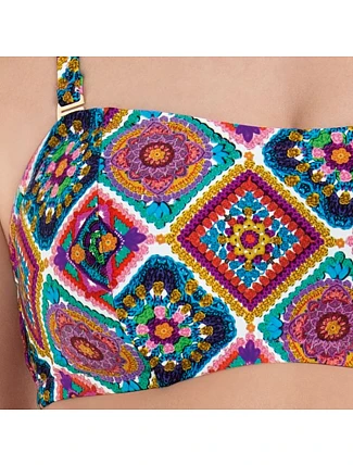 Style Bella Top Bikini - horní díl 8725-1 multi colour - RosaFaia