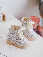 Dětské Boty S Zipem Oceněné Bežové Dolida Dětské Boty S Zipem Oceněné Bežové Dolida