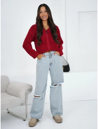 Halenka CS BL BT1033.04 tmavě červená