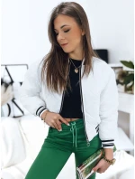 Dámská bunda BOMBER bílá FashionStreet TY3432