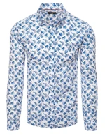 Pánská bílá košile FashionStreet DX2467