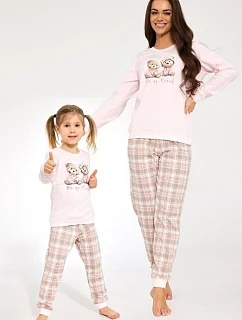 Pyžamo Cornette Kids Girl 594/202 Be My Friend, délka rukávů 86–128