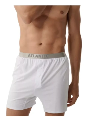 Pánské boxerky 005 white - Atlantic