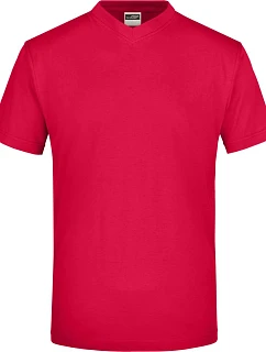 Daiber JN 03 Tričko s výstřihem do V 02.0003 red