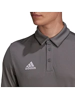 Pánské polo tričko Entrada 22 M H57486 tmavě šedé - Adidas Pánské polo tričko Entrada 22 M H57486 tmavě šedé - Adidas
