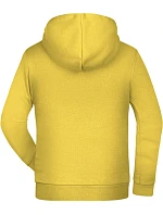 Daiber JN 796K Dětská mikina s kapucí 02.796K yellow Daiber JN 796K Dětská mikina s kapucí 02.796K yellow