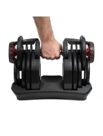 Nastavitelná litinová činka 40 kg REBEL ACTIVE