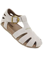 Dámské béžové kožené sandály Artiker 58C0328