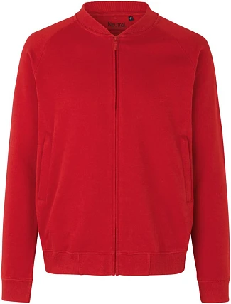 Neutral O 73501 Unisex mikina z bio bavlny 77.7301 red