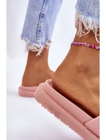 Dámské pantofle Big Star LL274425 Světle růžové Dámské pantofle Big Star LL274425 Světle růžové