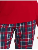 Dámské pyžamo Glance 40938-33X Červená - Henderson Ladies Dámské pyžamo Glance 40938-33X Červená - Henderson Ladies