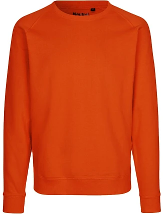 Neutral O 63001 Unisex raglánová mikina z bio bavlny 77.6301 orange Neutral O 63001 Unisex raglánová mikina z bio bavlny 77.6301 orange