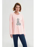 Vamp - Dámské pyžamo s okouzlujícím potiskem 19962 - Vamp