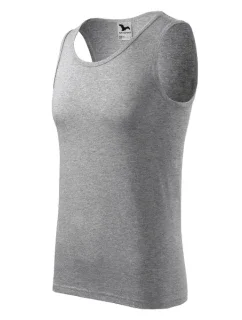 Core tílko pánské tmavě šedý melír