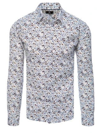 Pánská bílá košile FashionStreet DX2385