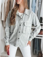 Dámská přechodná bunda v jedné velikosti ve světle šedé barvě STRASHINE FashionStreet TY4845 Dámská přechodná bunda v jedné velikosti ve světle šedé barvě STRASHINE FashionStreet TY4845