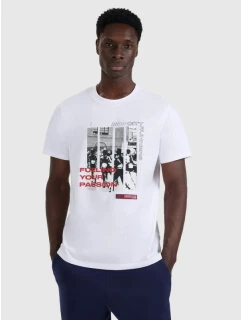 Pánské tričko s potiskem 4F 4FRAW25TTSHM3364-10S