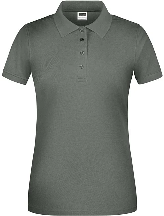 Daiber JN 873 Dámské pracovní bio piqué polo 02.0873 dark grey
