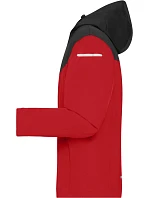 Daiber JN 1180 Pánská outdoorová softshellová bunda 02.1180 light red/black/light red Daiber JN 1180 Pánská outdoorová softshellová bunda 02.1180 light red/black/light red