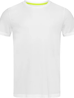 Stedman Active 140 Crew Mesh-T Pánské sportovní tričko vzor "ptačí oko" 05.8400 white