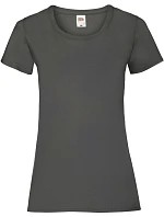 Fruit of the Loom Lady-Fit Valueweight T Dámské tričko 16.1372 light graphite