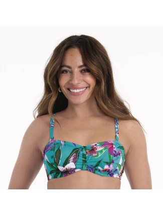 Style Ella Top Bikini - horní díl 8840-1 capri blue - RosaFaia