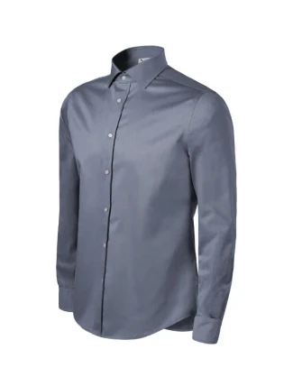Journey košile pánská storm gray melange