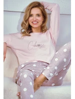 Taro Libby 3214 Libby long/r S-XL dámské pyžamo