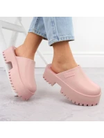 Dřeváky na pevné podrážce Big Star W NN274020 INT2083C