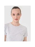 Dámské hladké tričko slim 4F 4FWMM00TTSHF2673-27M