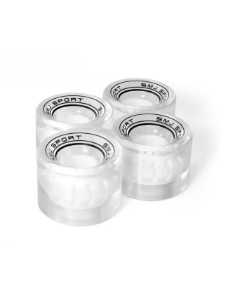 Kola Foxtail 60 x 45 mm průsvitná bílá