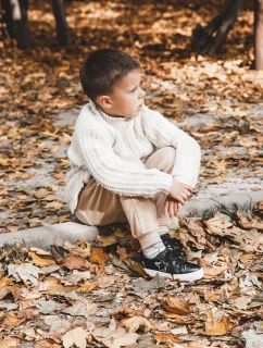 Dětská sportovní obuv Šněrovací Big Star KK374223 Černe