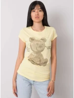 Tričko EM TS ES 21 531.14 světle žlutá Tričko EM TS ES 21 531.14 světle žlutá