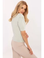 Svetr s krátkým rukávem  model 216780 Factory Price