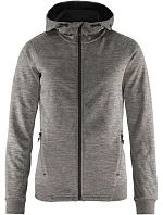 Craft Corporate ADV Unify Hoodie Jacket W Dámská bunda s kapucí 81.9133 dark grey melange