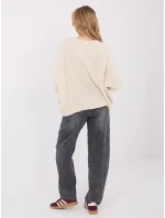 Jumper CH SW 72981.05P světle béžový