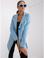 Dámský kabát 9151-3.97P světle modrý - FPrice