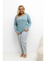 ~Piżama Plus Size model 221183 Forever Pink ~Piżama Plus Size model 221183 Forever Pink
