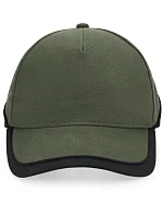 Beechfield B 171 5 panelová týmová závodní kšiltovka 53.0171 olive green/black Beechfield B 171 5 panelová týmová závodní kšiltovka 53.0171 olive green/black