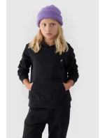 Dívčí Nepochybná Mikina S Kapucí Hladká Černá 4F 4FJWMM00TSWSF1316-20S Dívčí Nepochybná Mikina S Kapucí Hladká Černá 4F 4FJWMM00TSWSF1316-20S