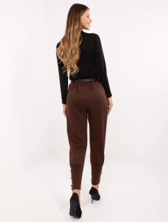 Kalhoty IT SP 21679.03 tmavě hnědé