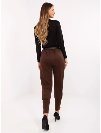 Kalhoty IT SP 21679.03 tmavě hnědé